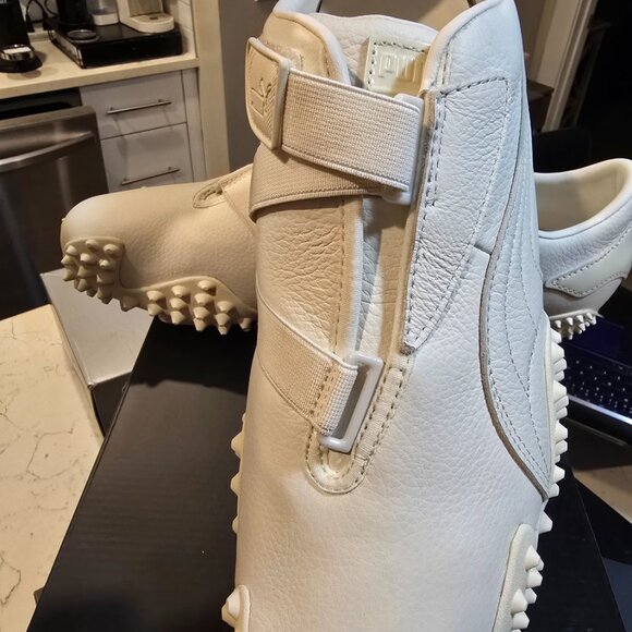 Puma Mostro Leather Frosted Ivory 402273-02 Mens Size 12 Shoes Sneakers - Picture 2 of 15